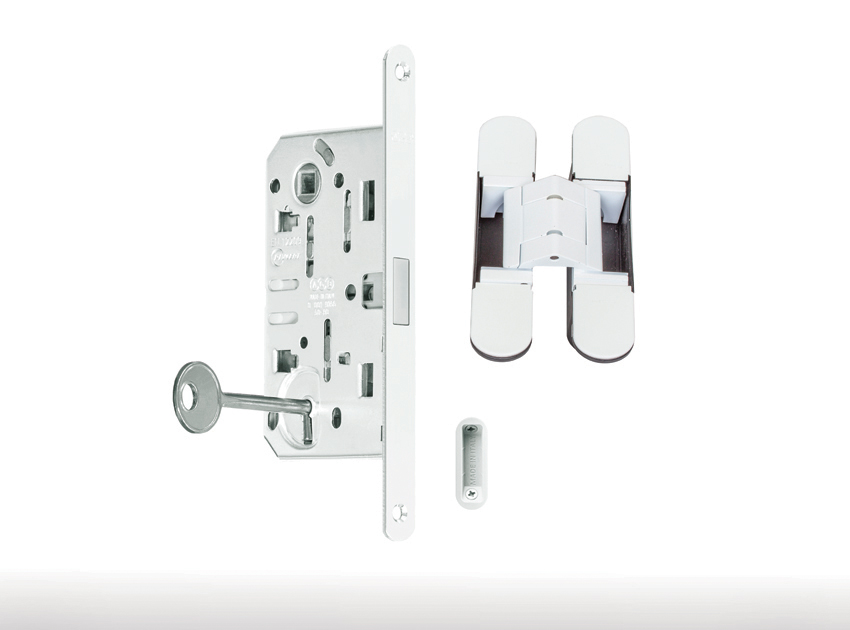 Kit de herrajes PREMIUM ALU WHITE